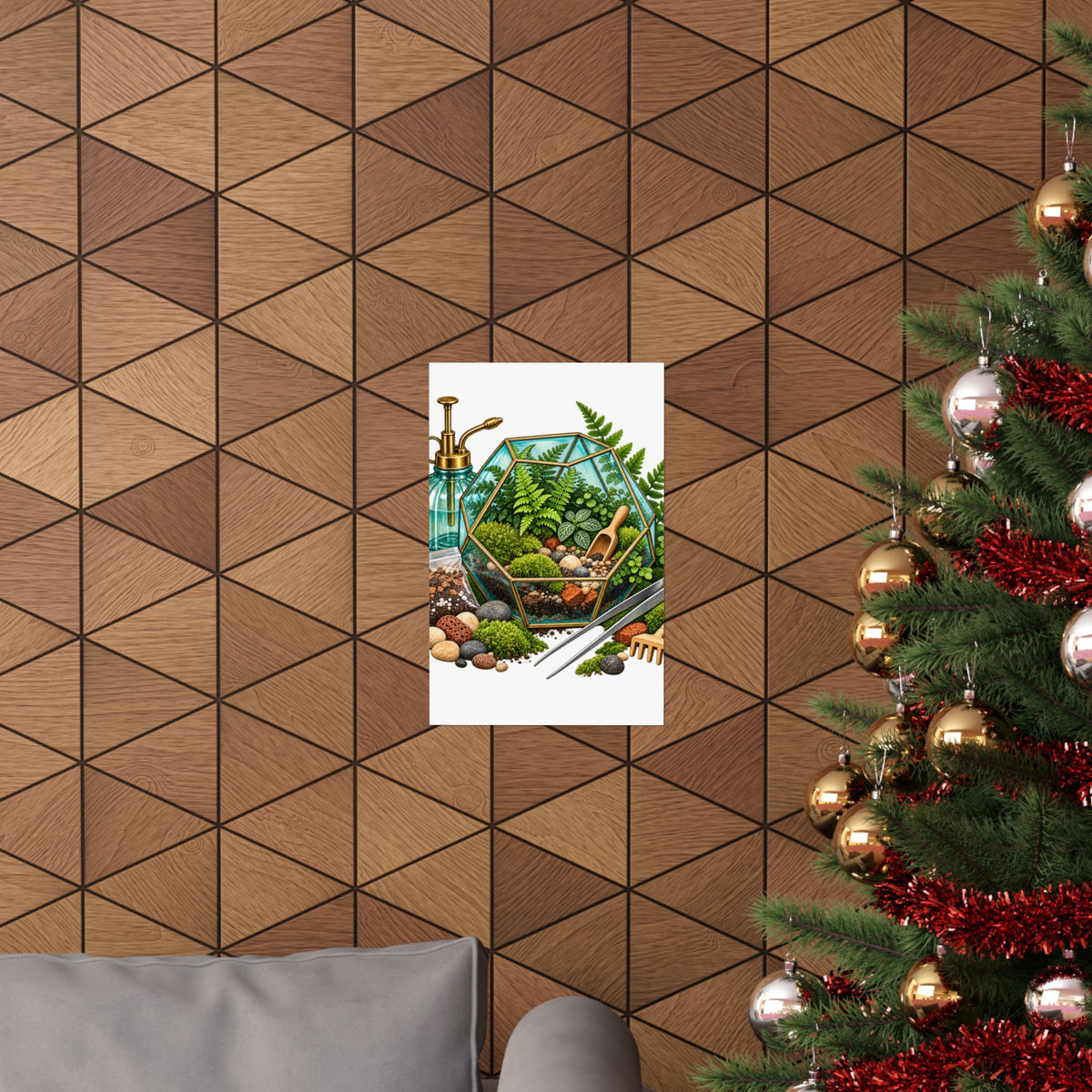 Fern Terrarium Building Workshop Poster