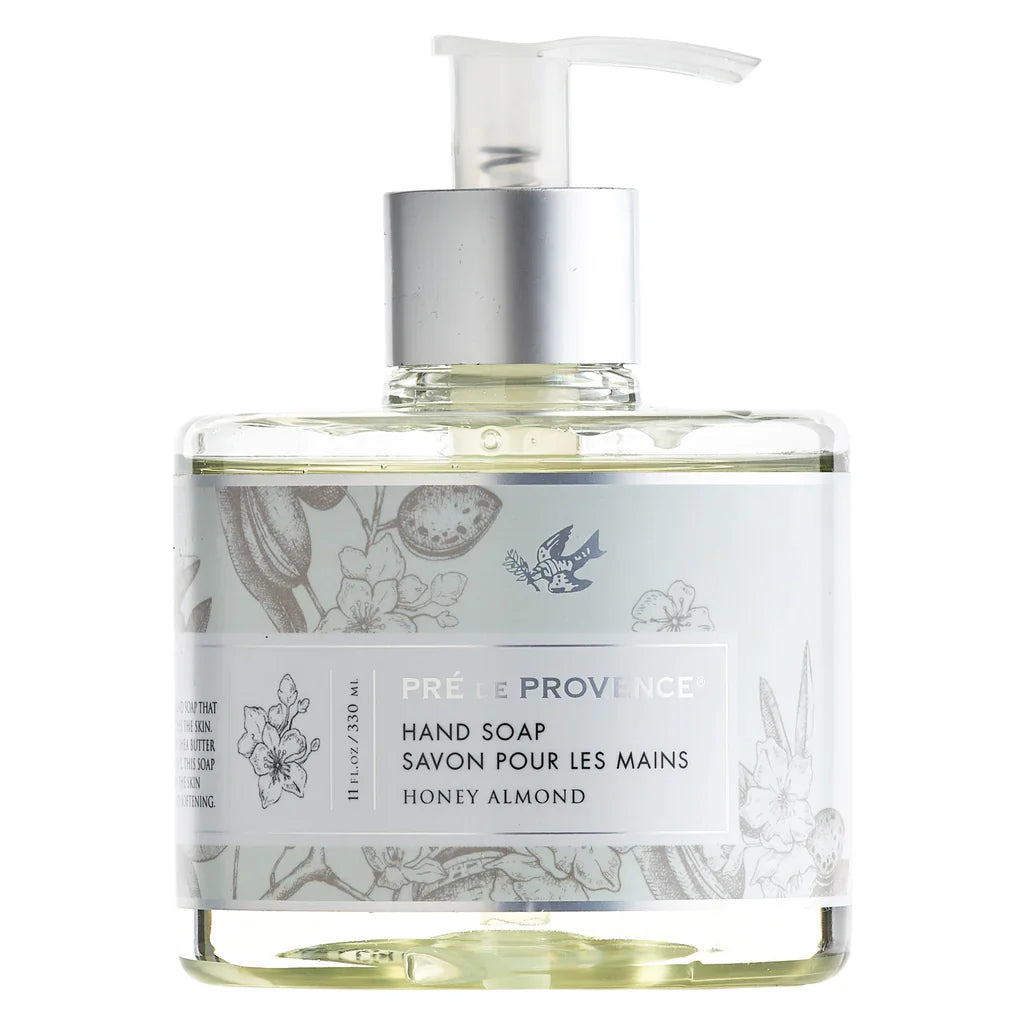 Pre de Provence Liquid Hand Soap Sea Salt/Honey Almond Collection