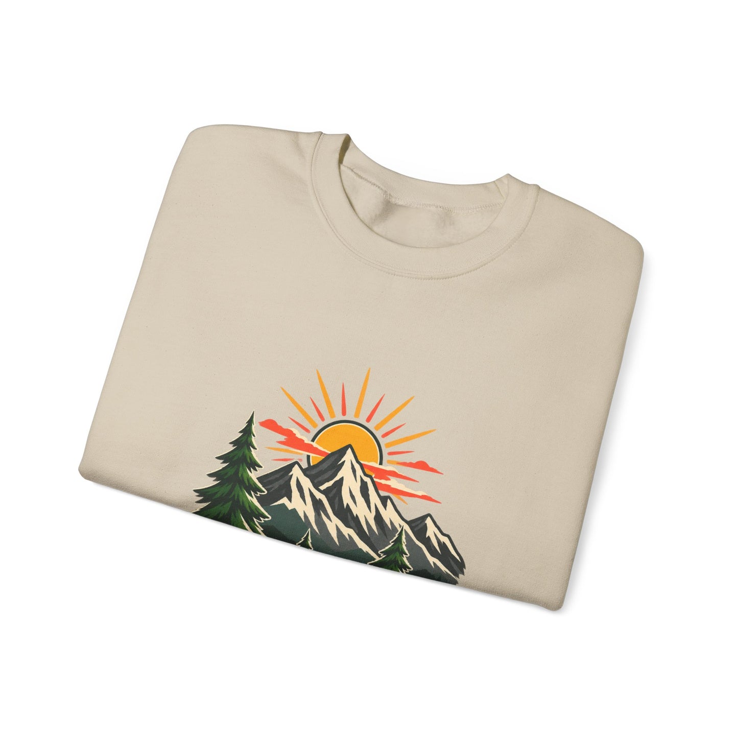 Sunrise Mountain Trail Outdoor Adventure Sweatshirt