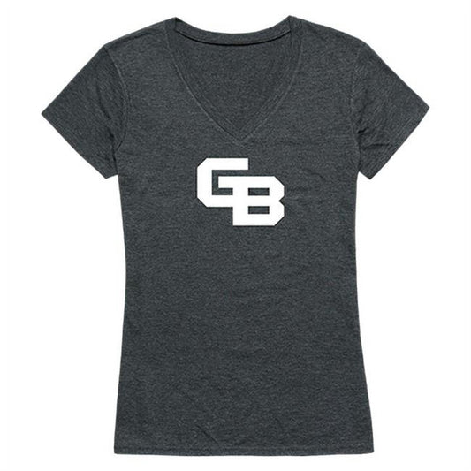 FinalFan University Of Wisconsin-Green Bay Women Cinder T-Shirt Heather Charcoal - 2XL