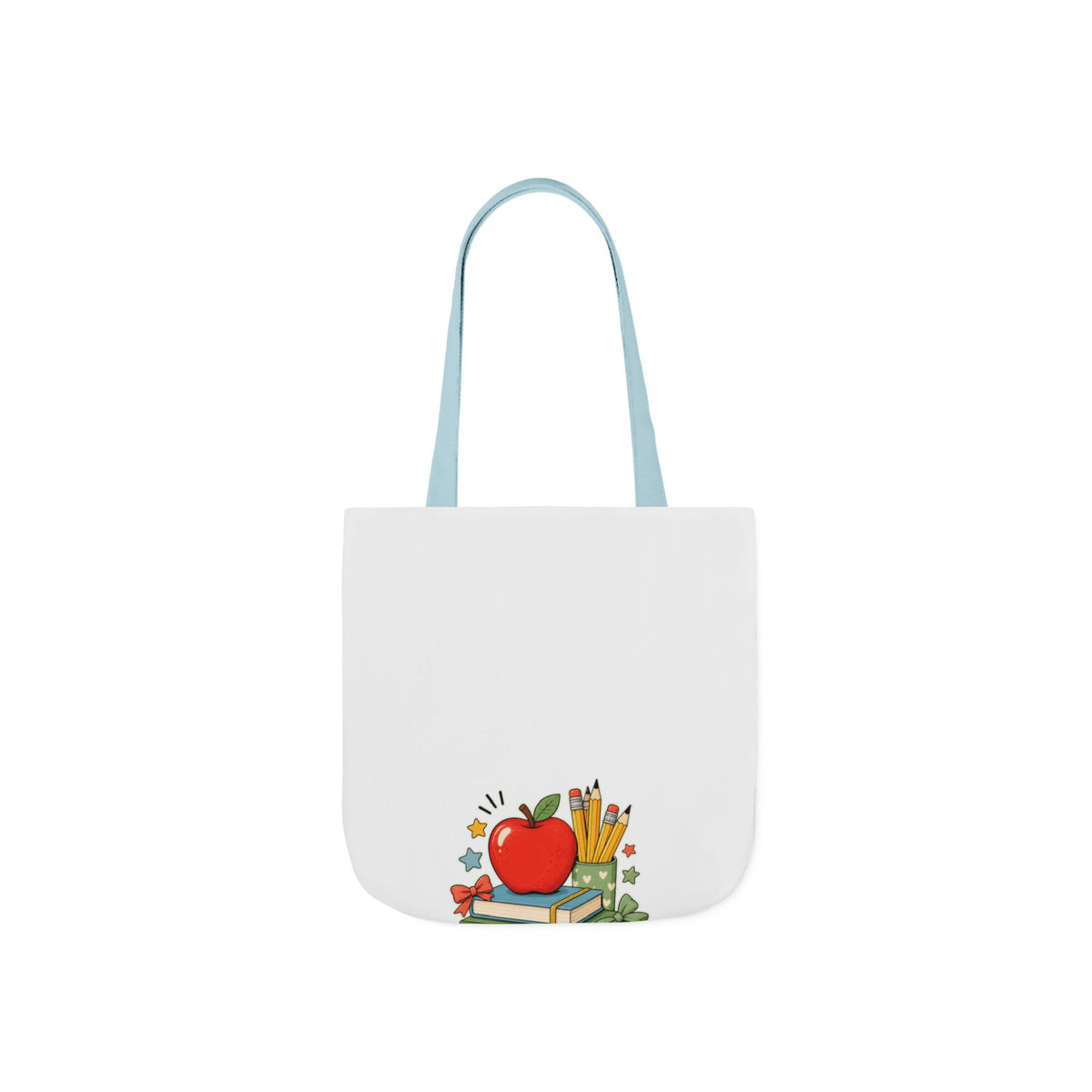 Apple Pencil Desk Stack Back To School Tote Bag