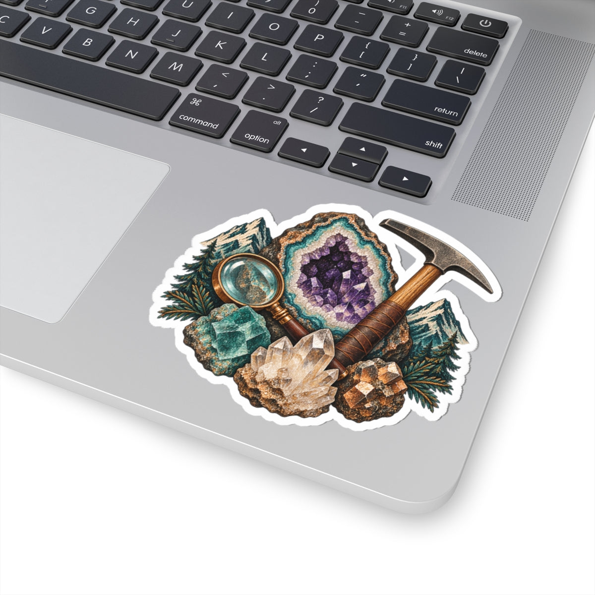 Vintage Geode and Rockhounding Field Kit Sticker