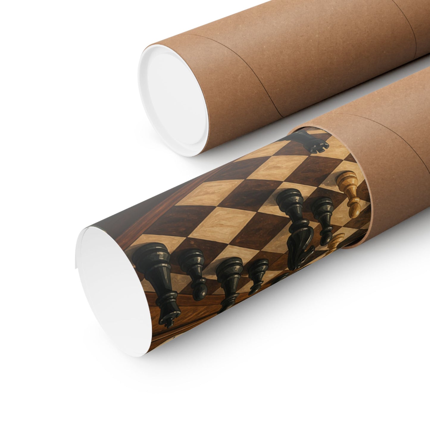Cozy Chess Strategy Game Hobby Poster