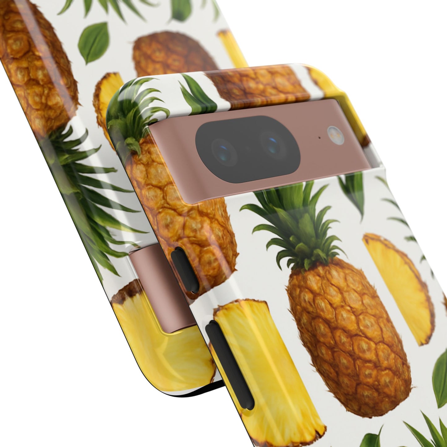 Pineapple Phone Case - Tough Cases, Tropical Phone Cover, Summer Vibe Accessories, Cute Pineapple Design, Fun Gift for Fruit Lovers