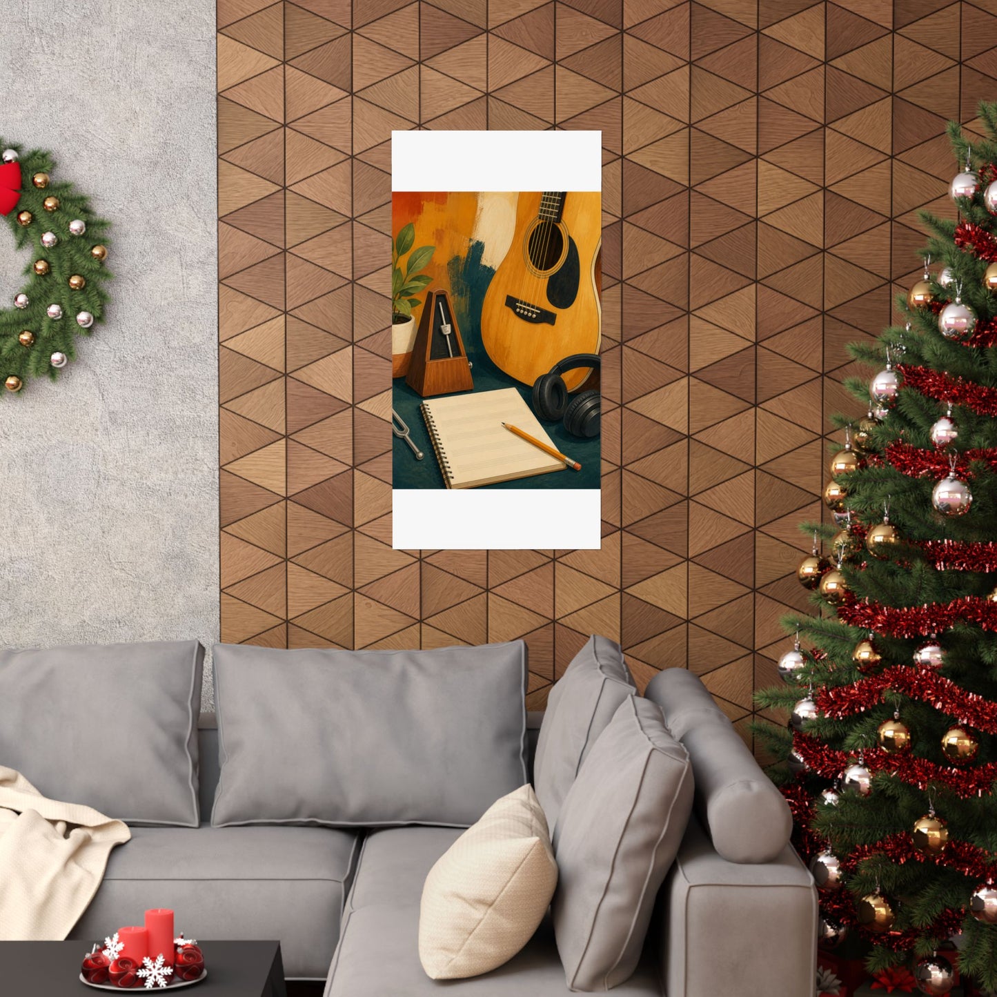 Warm Music Practice Hobby Poster