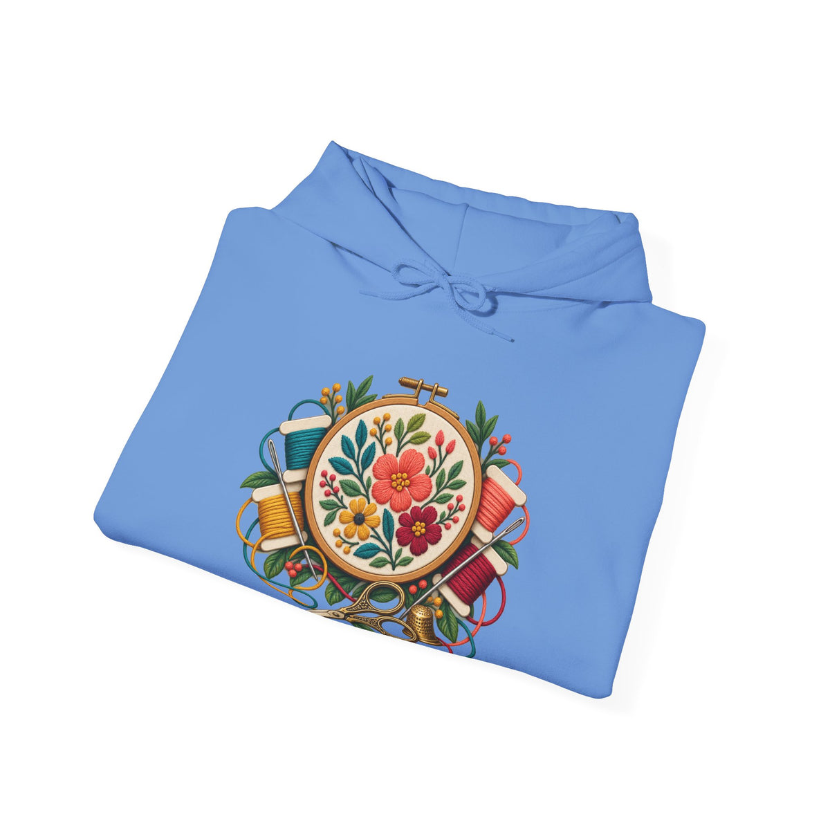 Botanical Embroidery Workshop Hoodie