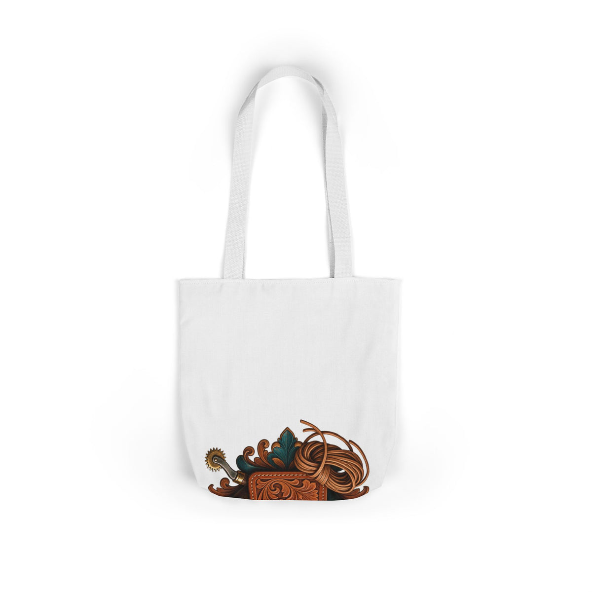 Traditional Leather Tooling Workshop Tote Bag