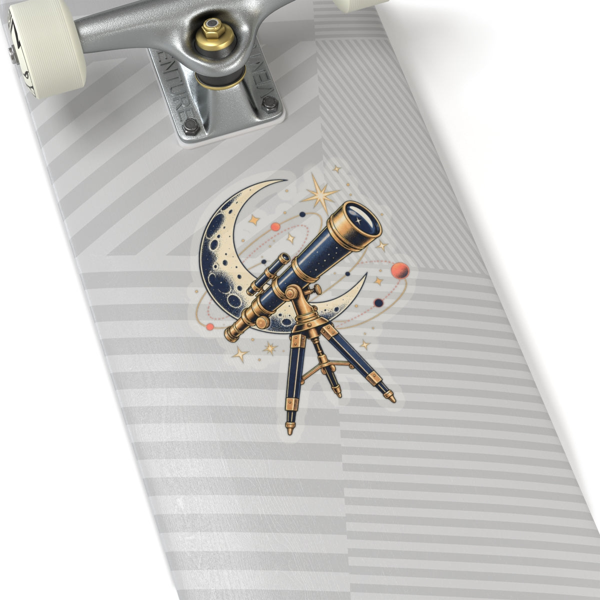 Vintage Telescope Celestial Astronomy Sticker