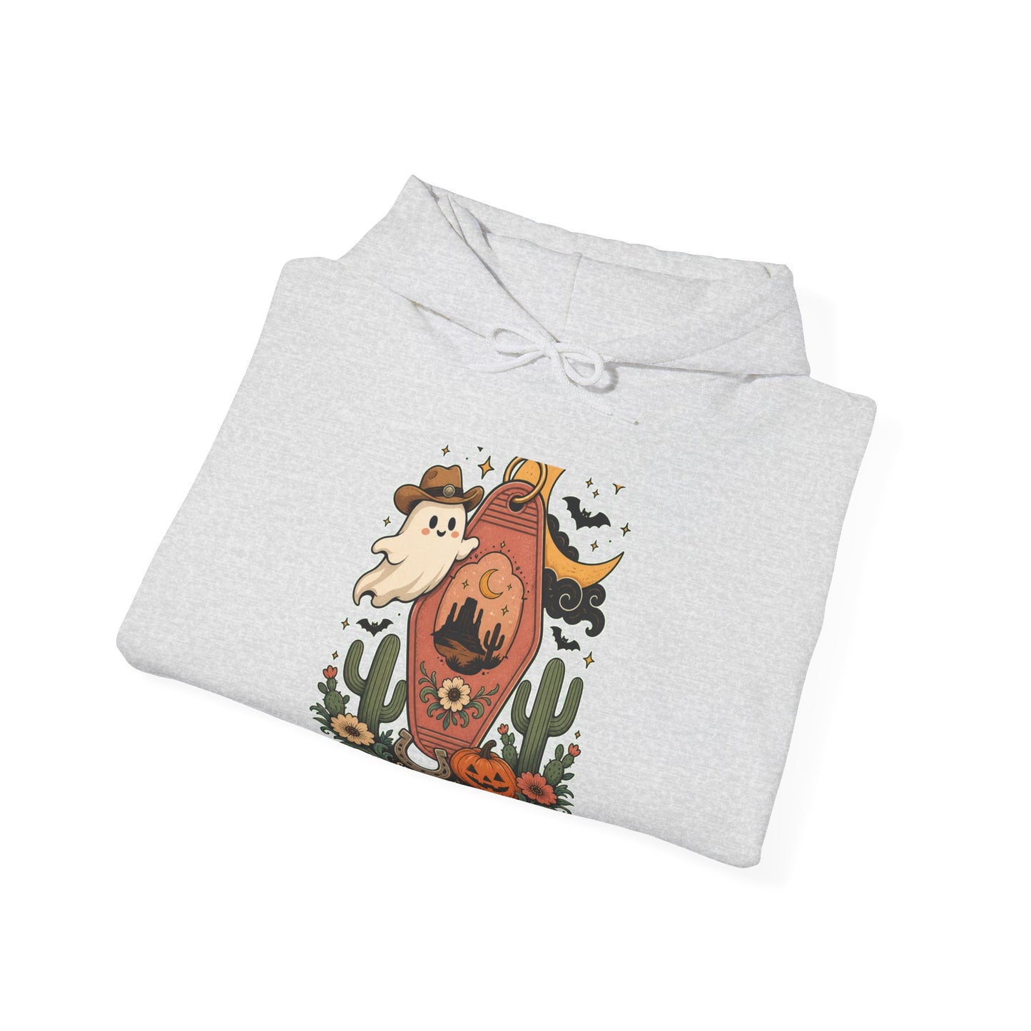 Haunted Desert Keytag Ghost Halloween Hoodie