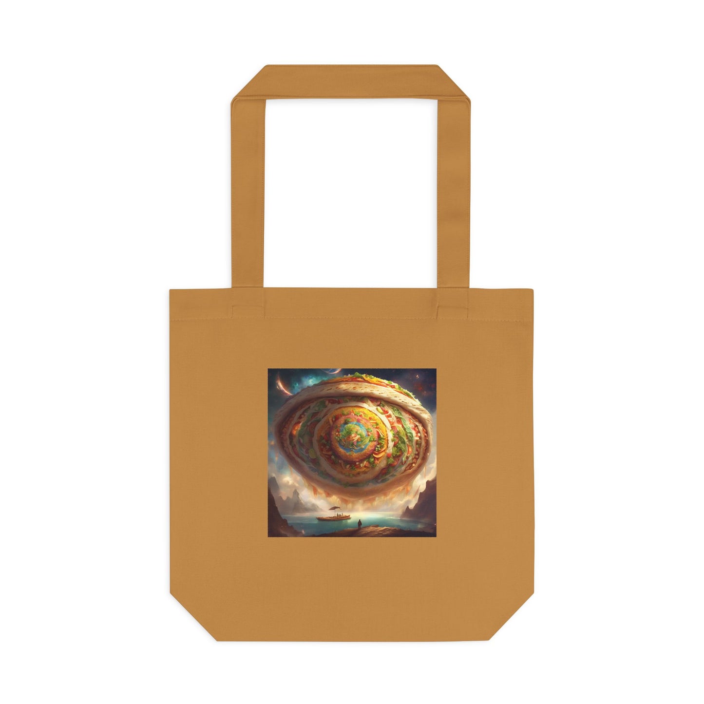 Cosmic Taco Portal Surreal Food Fantasy Art Tote Bag