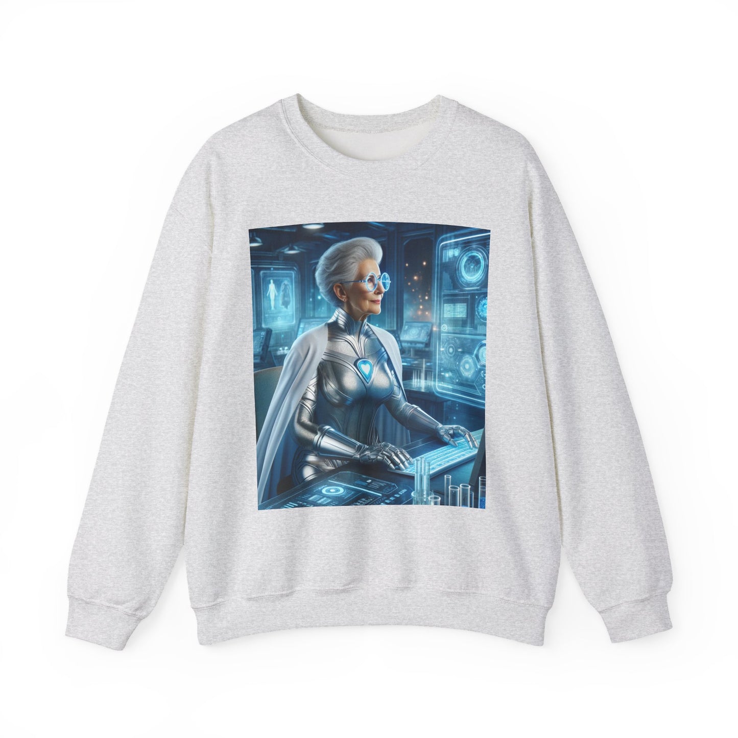 Super Granny Elderly Super Hero Sweatshirt, Grandmother Sweater, Superhero Grandma Jumper, Family Gift, Birthday Present