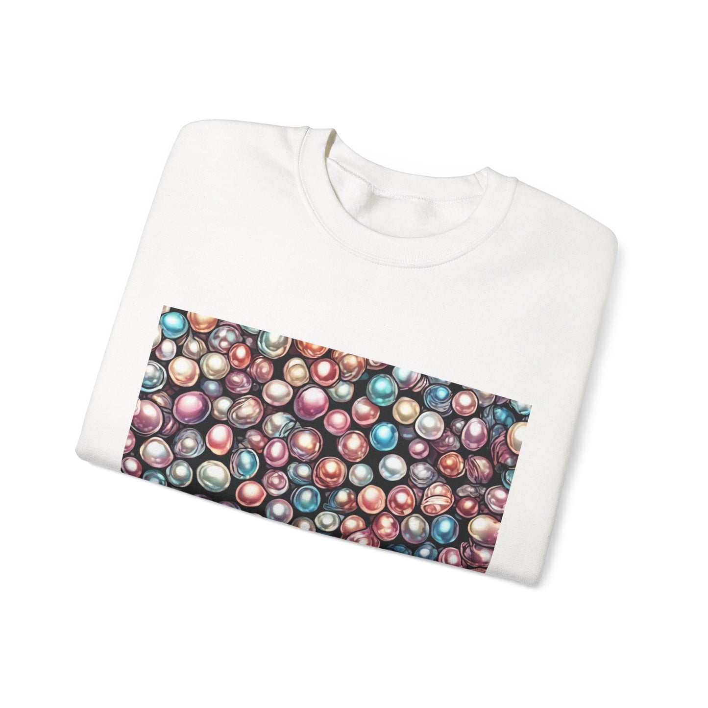 Pearl Bubble Pattern Abstract Gift Art Sweatshirt