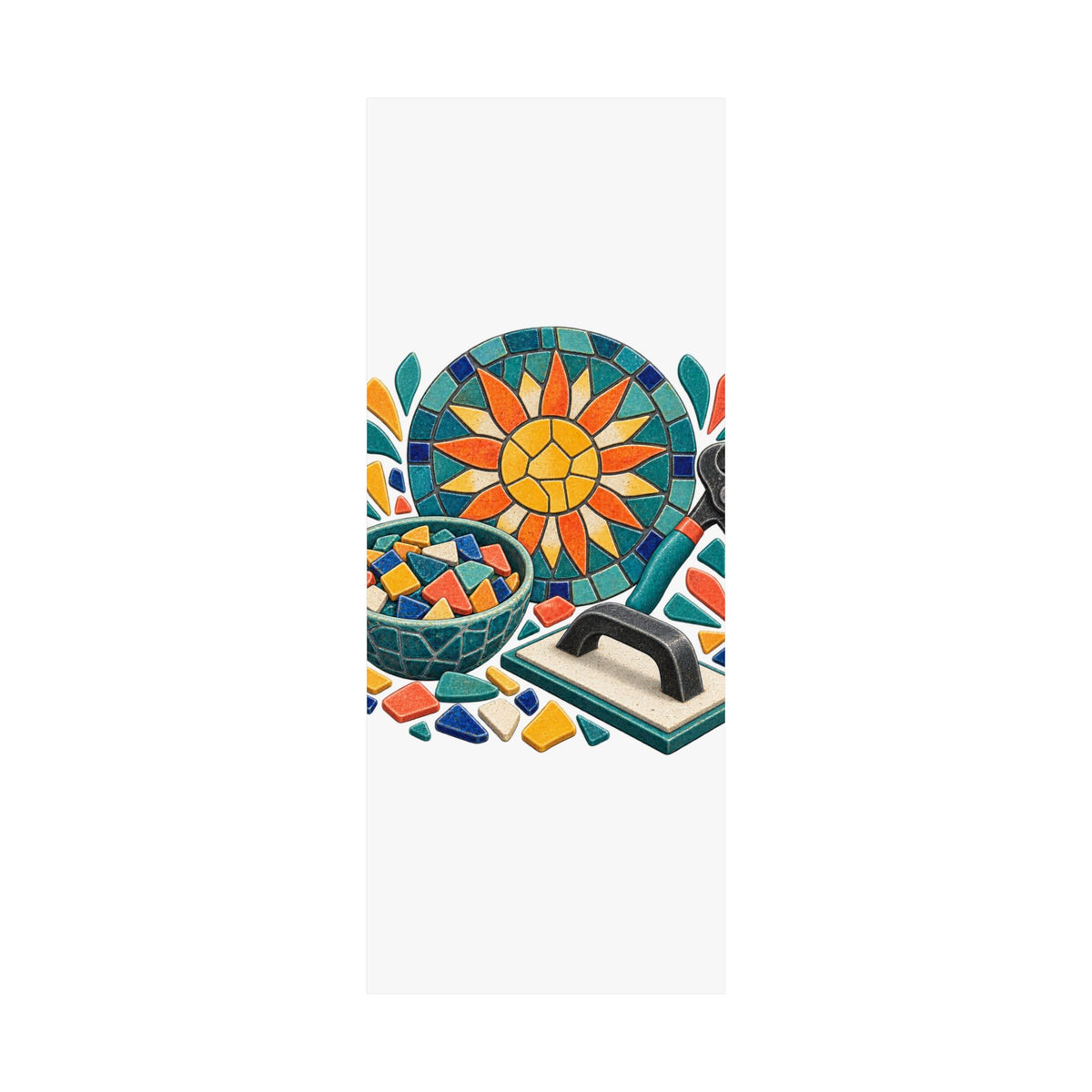 Sunburst Mosaic Making Workshop Poster