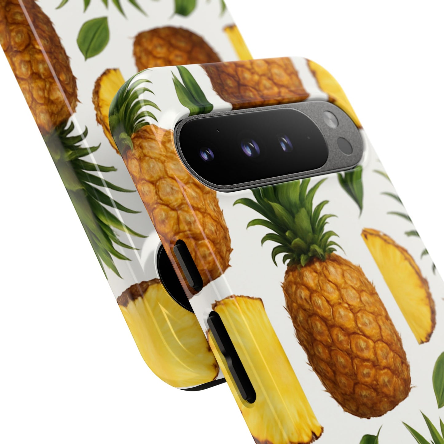 Pineapple Phone Case - Tough Cases, Tropical Phone Cover, Summer Vibe Accessories, Cute Pineapple Design, Fun Gift for Fruit Lovers