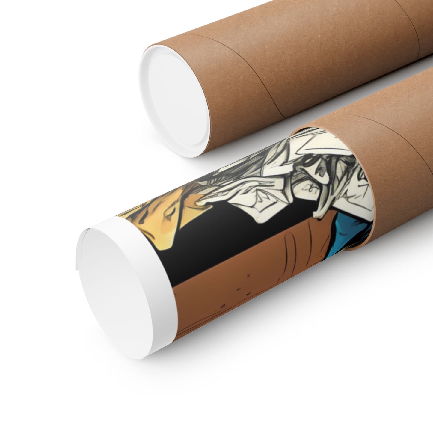 Paperwork Chaos Desk Worker Funny Office Art Poster