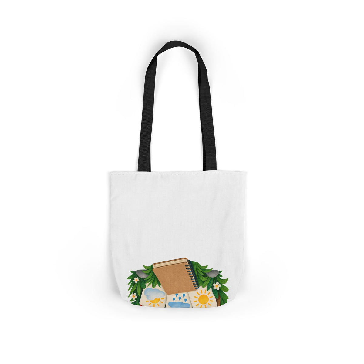 Colorful Backyard Weather Watching Kit Tote Bag