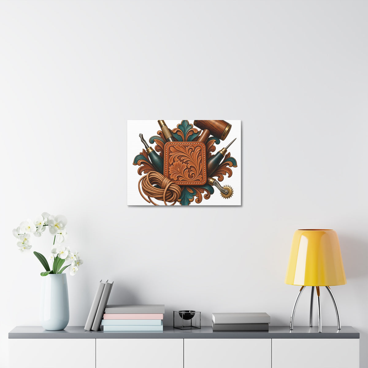 Traditional Leather Tooling Workshop Canvas