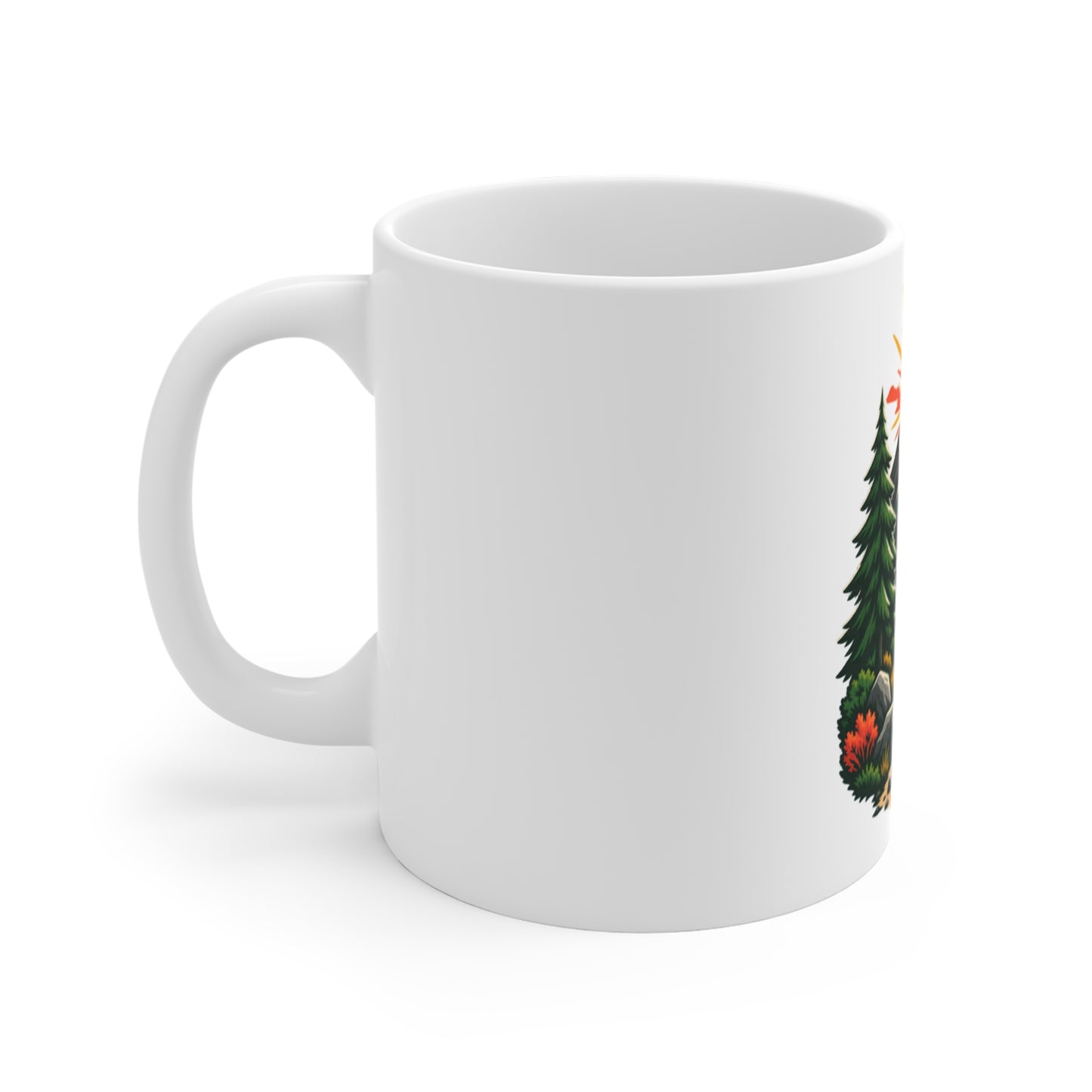 Sunrise Mountain Trail Outdoor Adventure Mug
