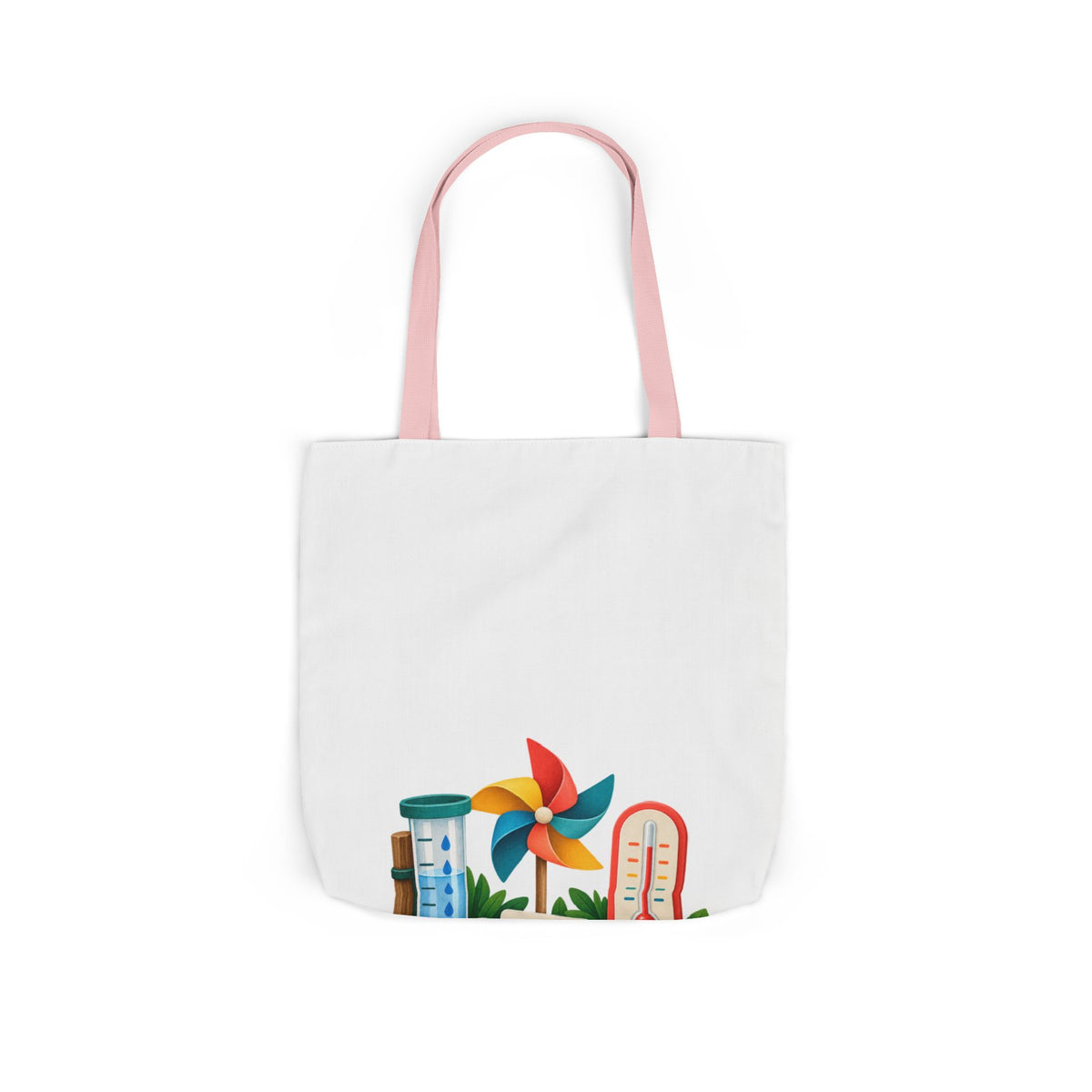 Colorful Backyard Weather Watching Kit Tote Bag