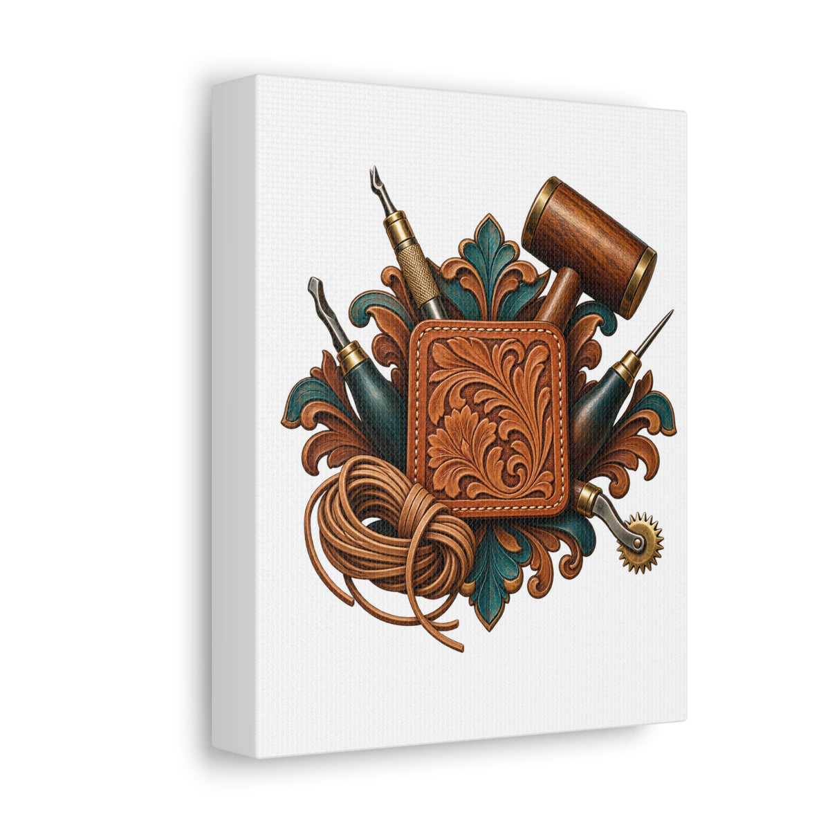 Traditional Leather Tooling Workshop Canvas