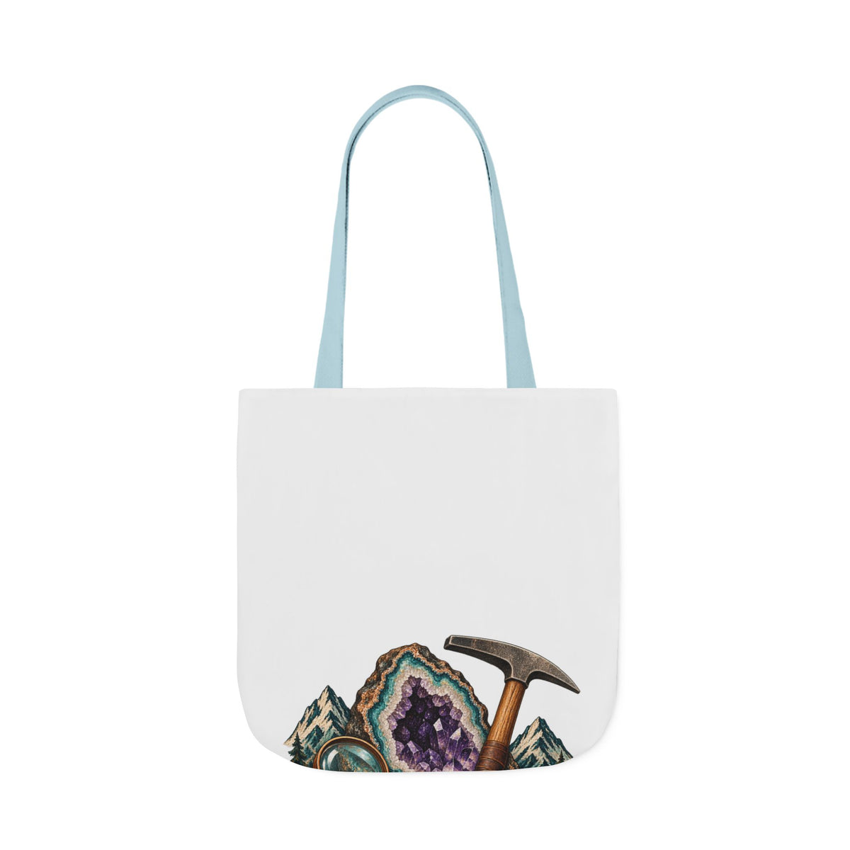 Vintage Geode and Rockhounding Field Kit Tote Bag