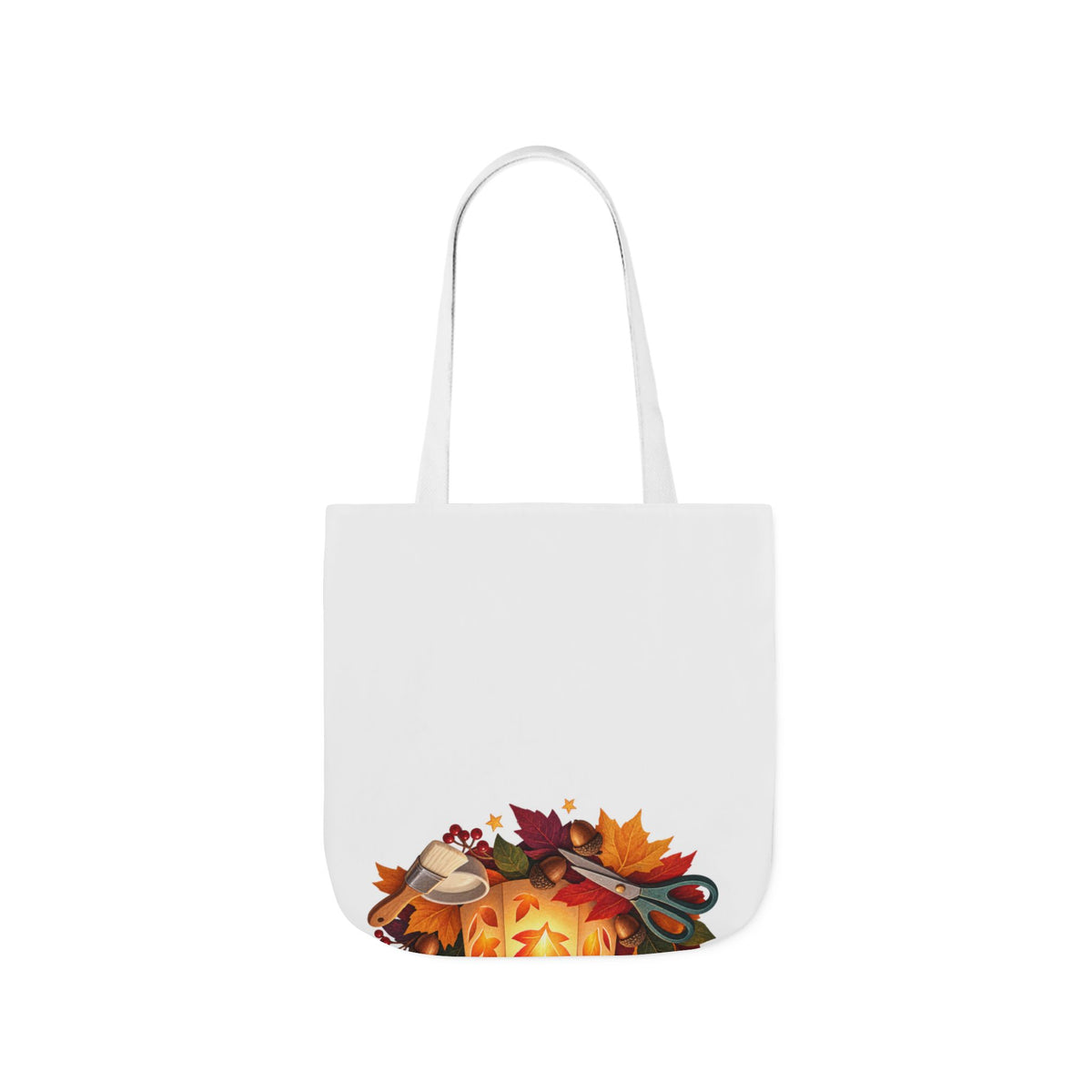 Autumn Lantern Making Workshop Tote Bag