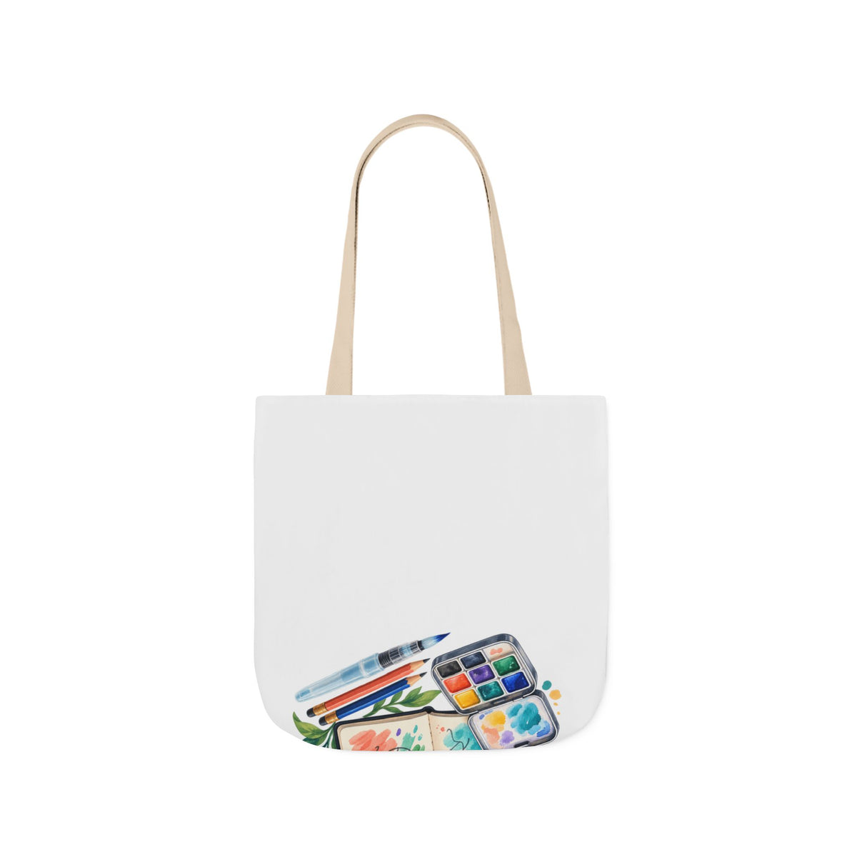 Colorful Urban Sketching Travel Kit Tote Bag