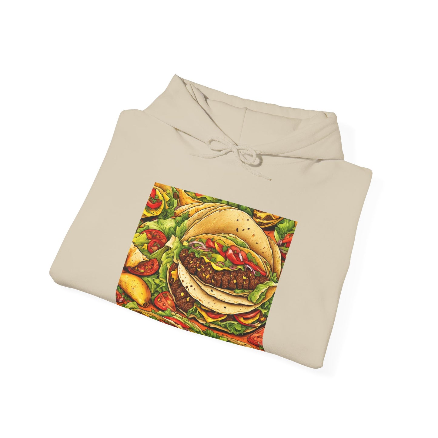 Stacked Taco Fiesta Foodie Gift Art Hoodie