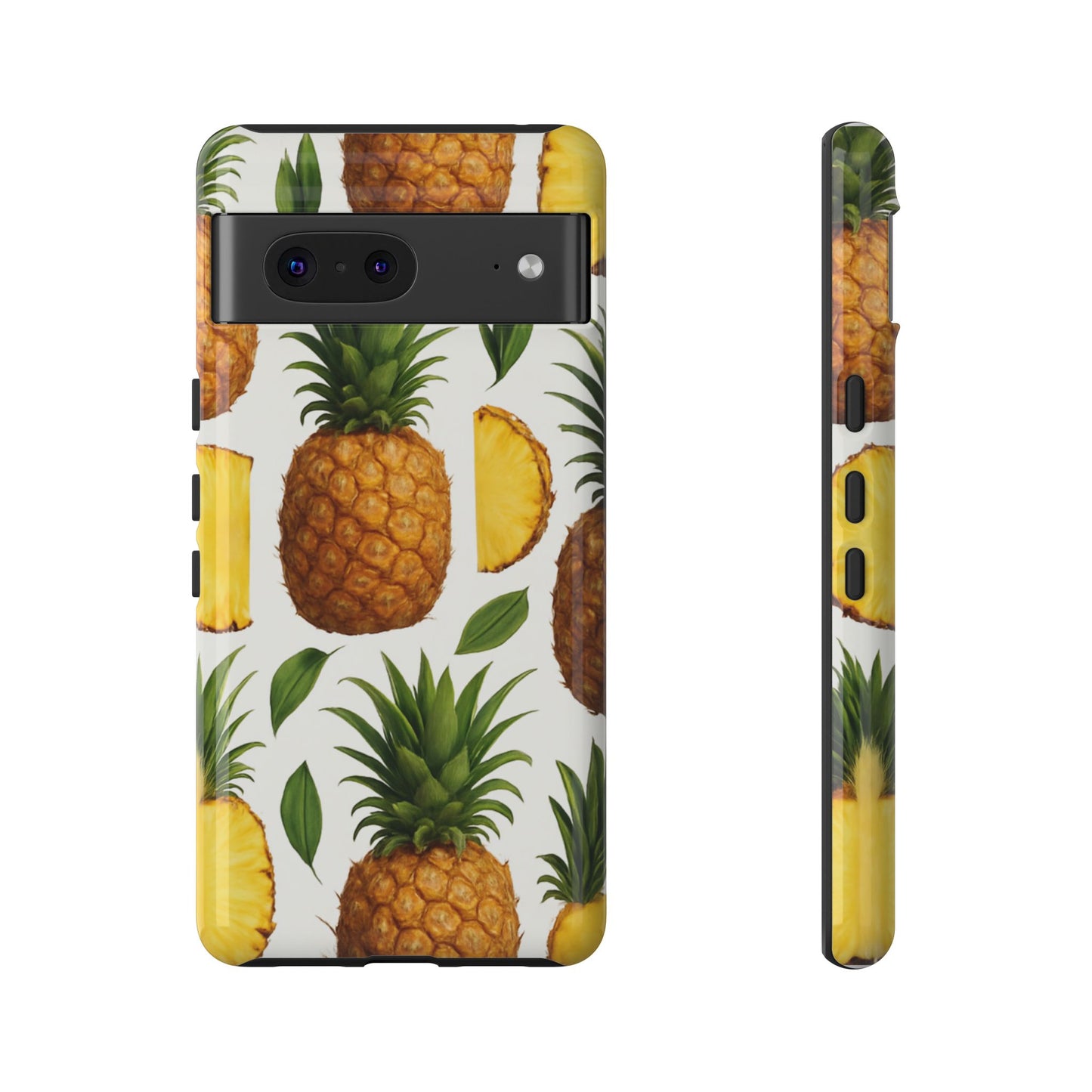 Pineapple Phone Case - Tough Cases, Tropical Phone Cover, Summer Vibe Accessories, Cute Pineapple Design, Fun Gift for Fruit Lovers