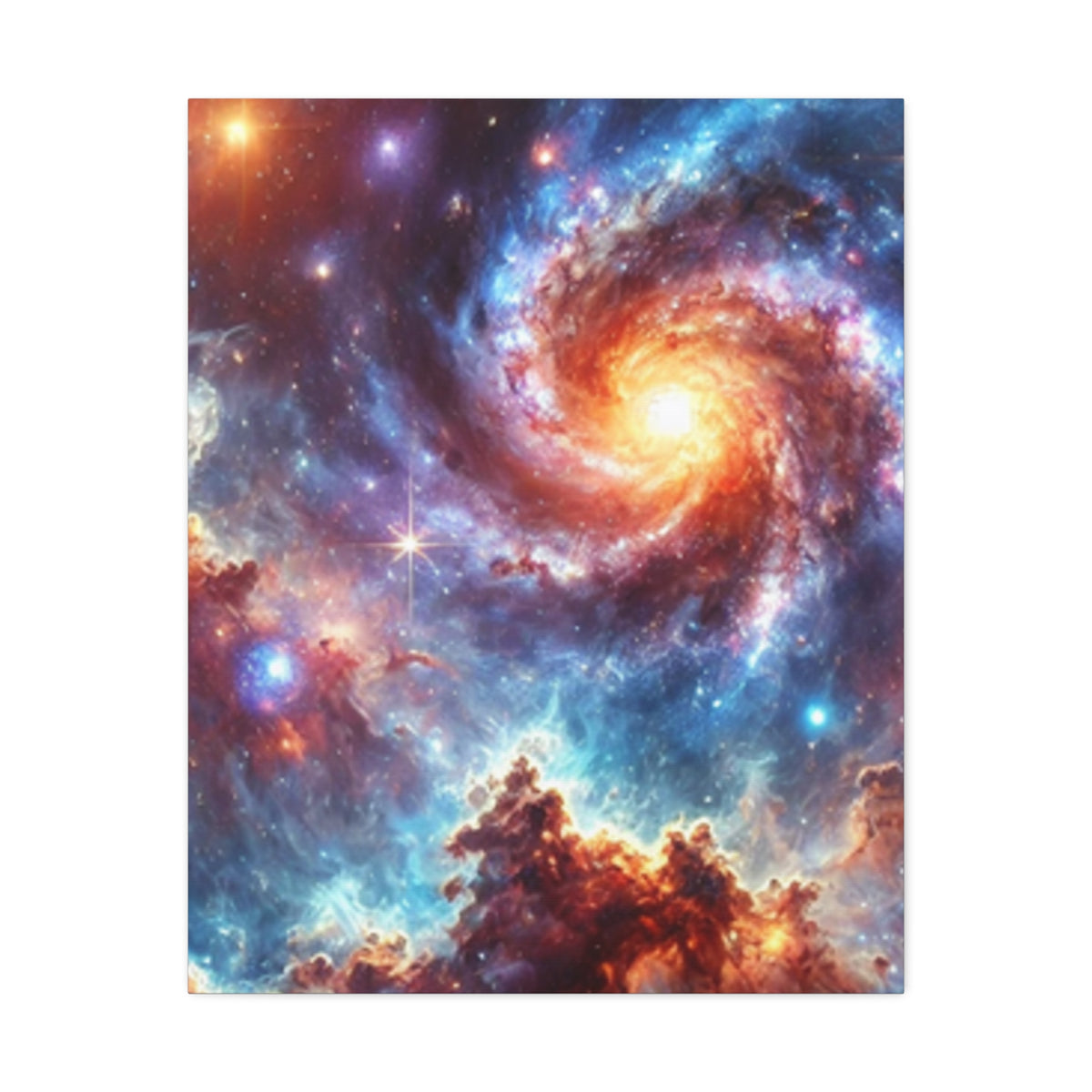 Galaxy Nebula Dreamscape Abstract Space Canvas Wall Art Gift