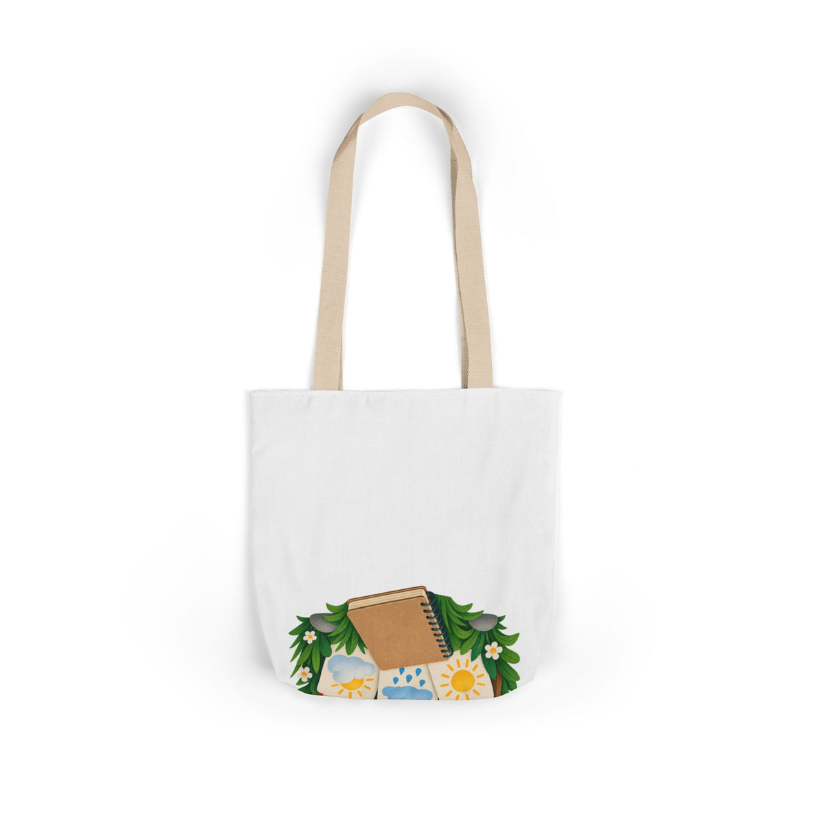 Colorful Backyard Weather Watching Kit Tote Bag