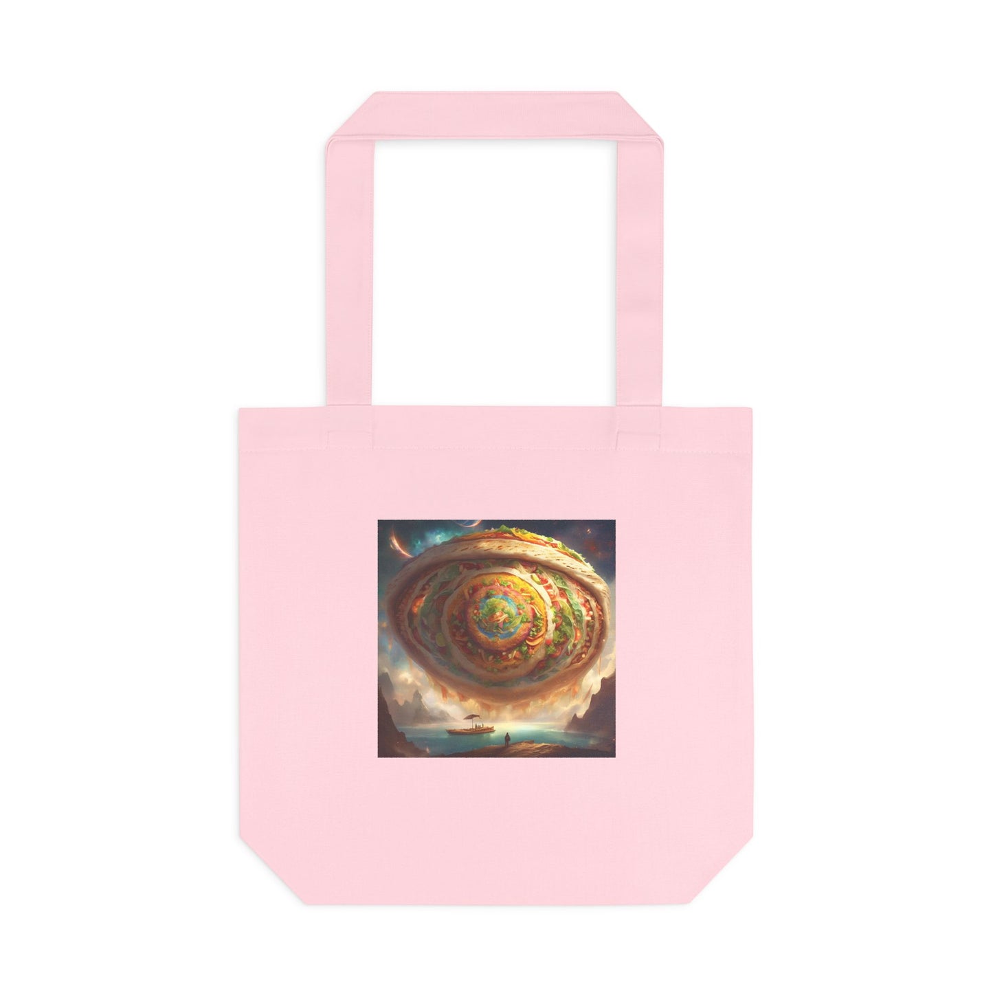 Cosmic Taco Portal Surreal Food Fantasy Art Tote Bag