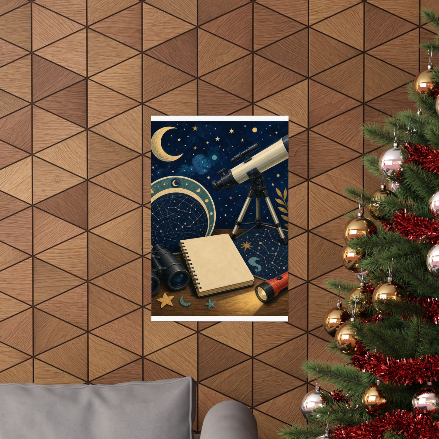 Classic Stargazing Astronomy Hobby Poster