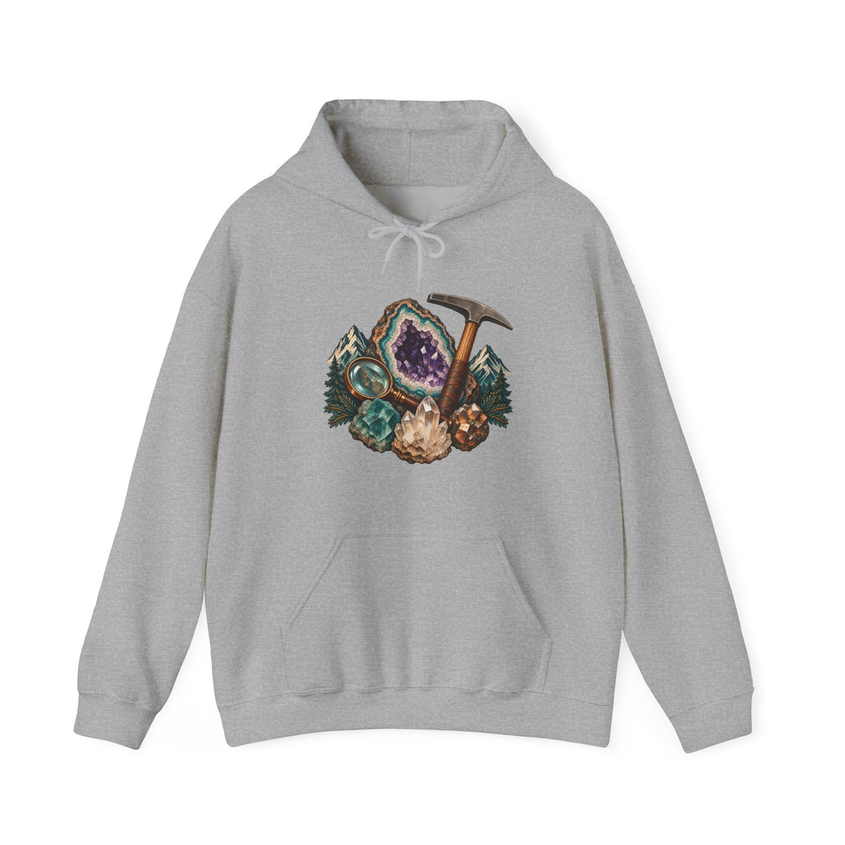 Vintage Geode and Rockhounding Field Kit Hoodie