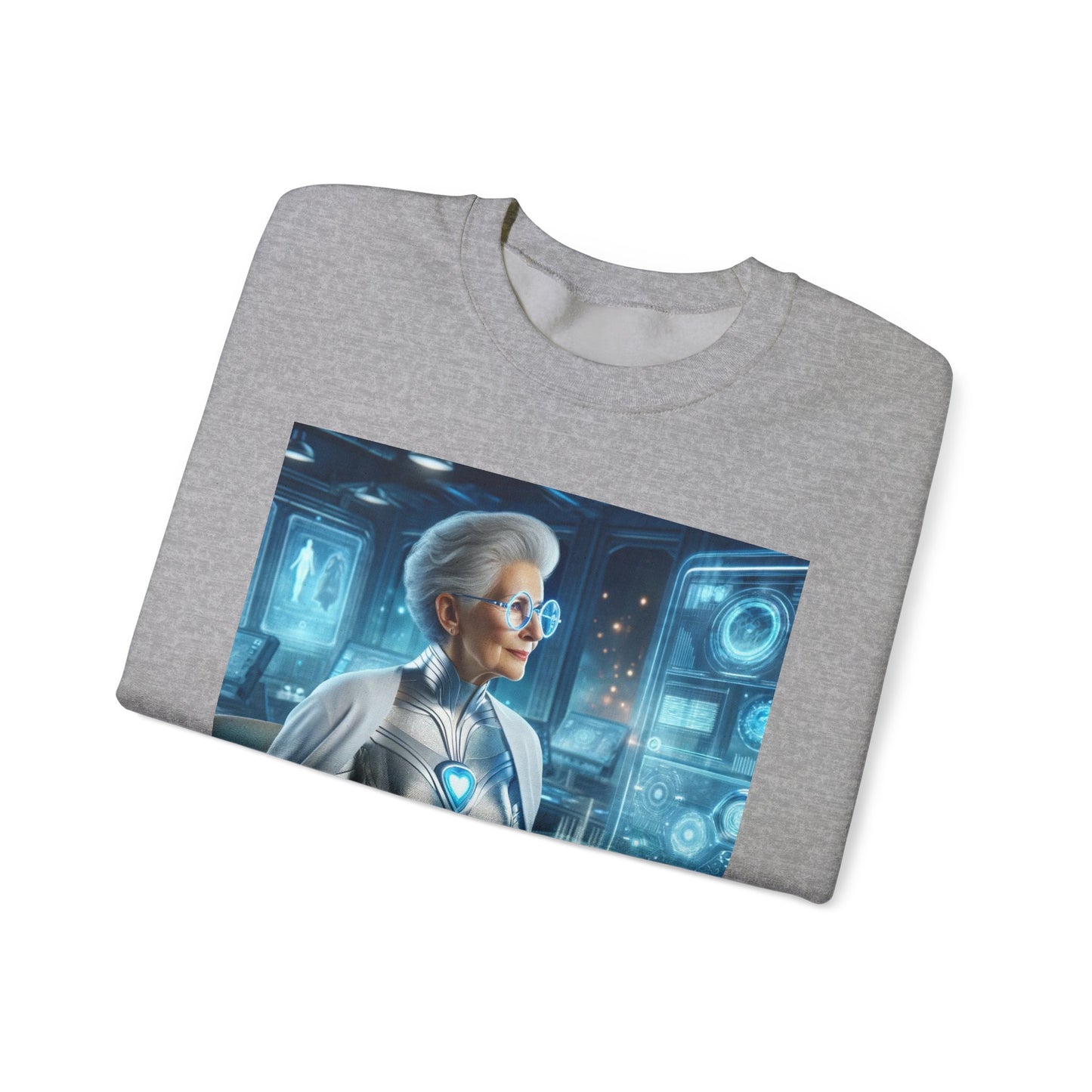 Super Granny Elderly Super Hero Sweatshirt, Grandmother Sweater, Superhero Grandma Jumper, Family Gift, Birthday Present