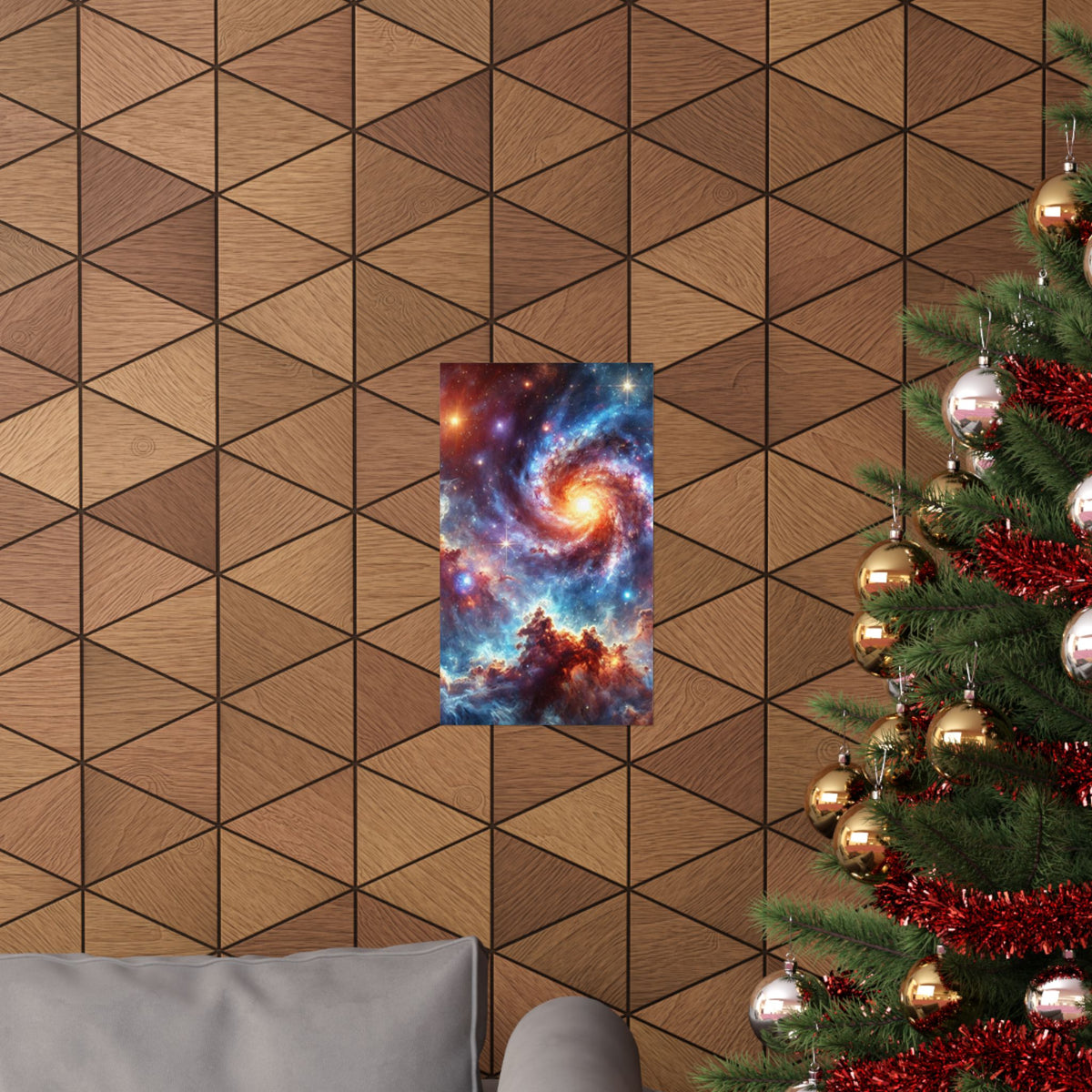 Galaxy Nebula Dreamscape Abstract Space Poster Wall Art Decor