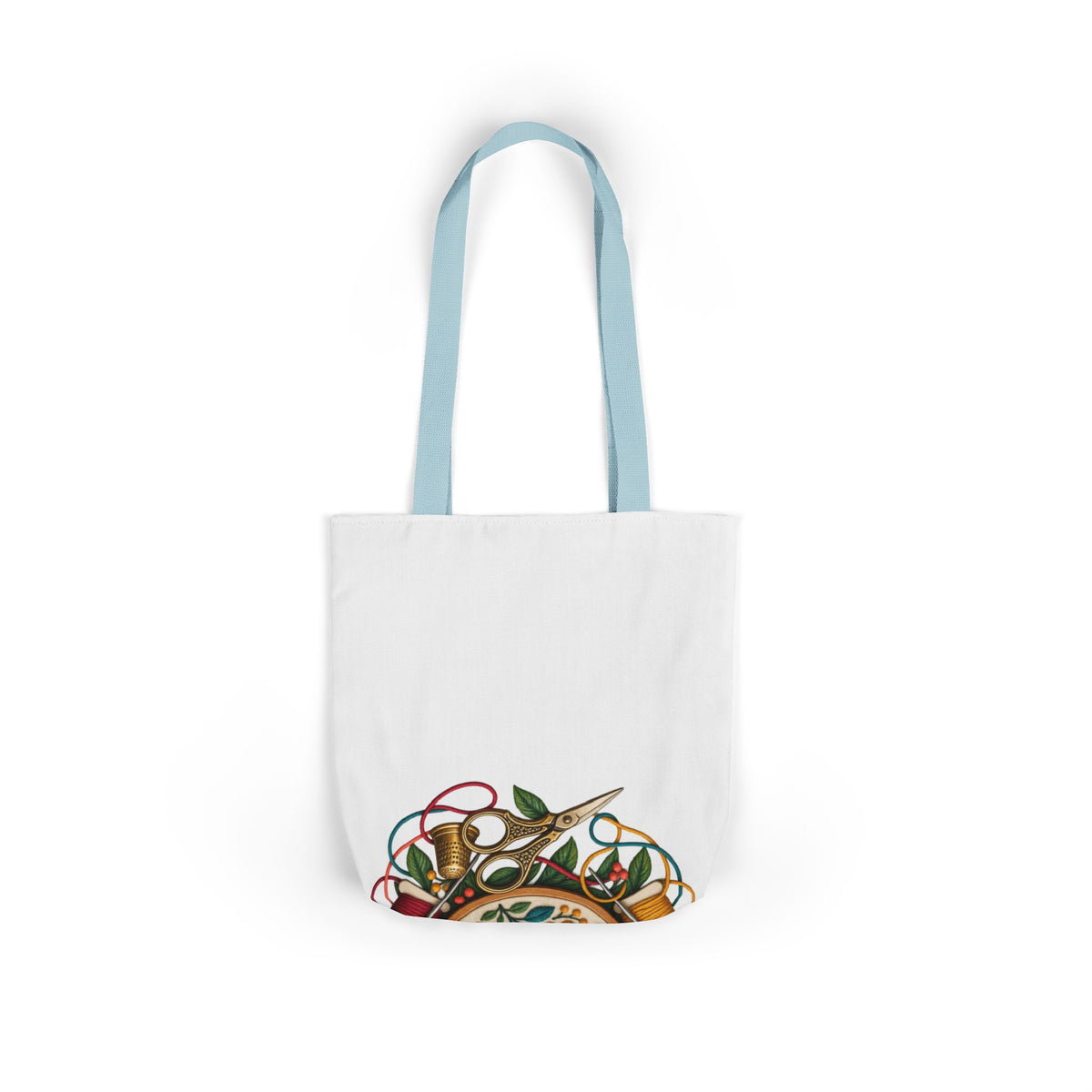 Botanical Embroidery Workshop Tote Bag