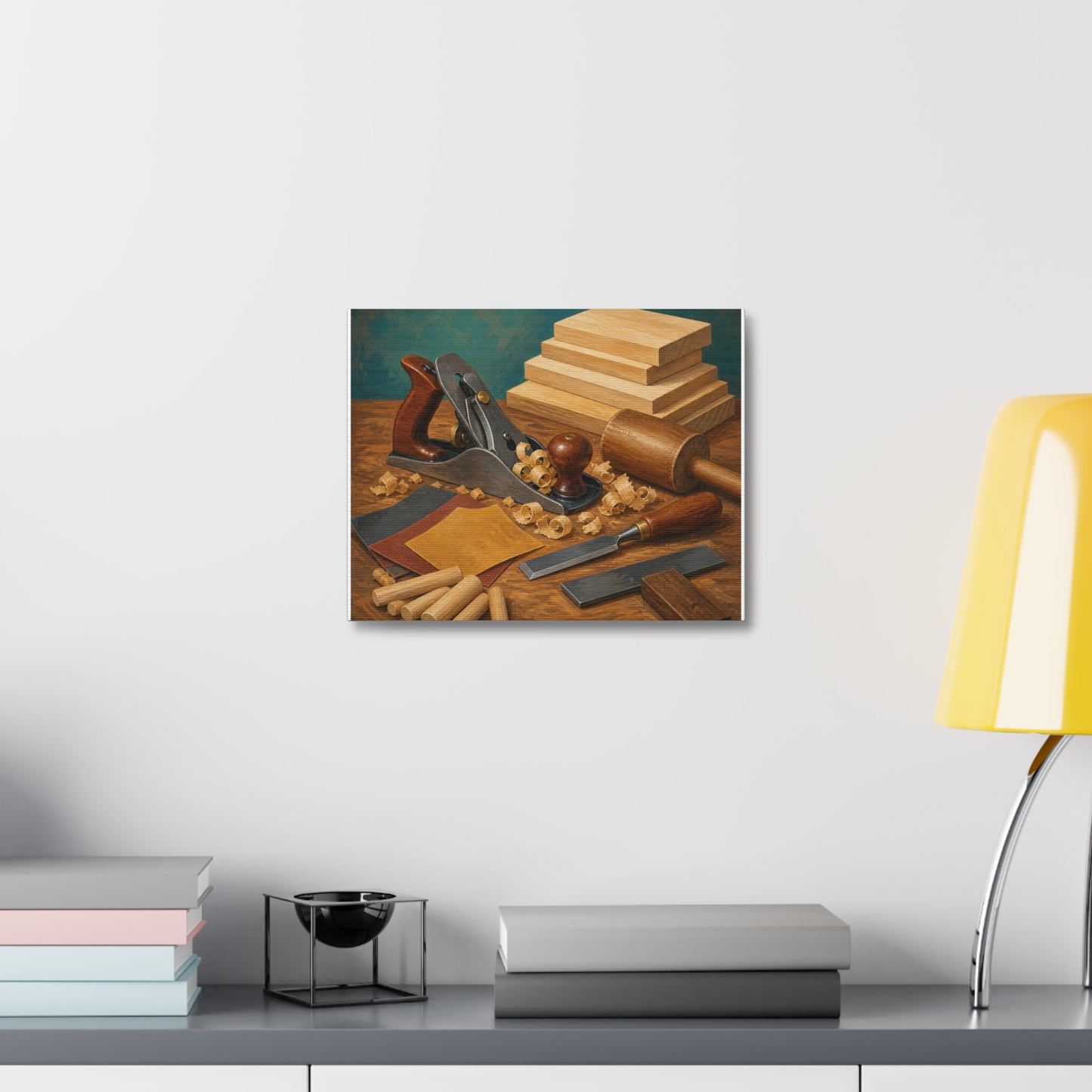 Classic Woodworking Tools Hobby Canvas Art