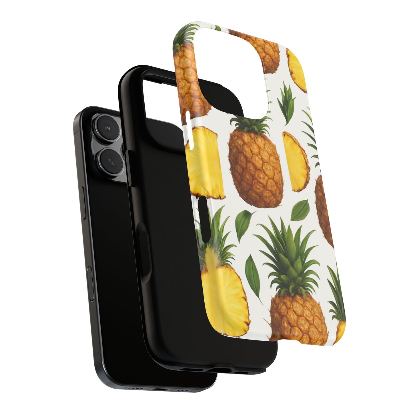 Pineapple Phone Case - Tough Cases, Tropical Phone Cover, Summer Vibe Accessories, Cute Pineapple Design, Fun Gift for Fruit Lovers