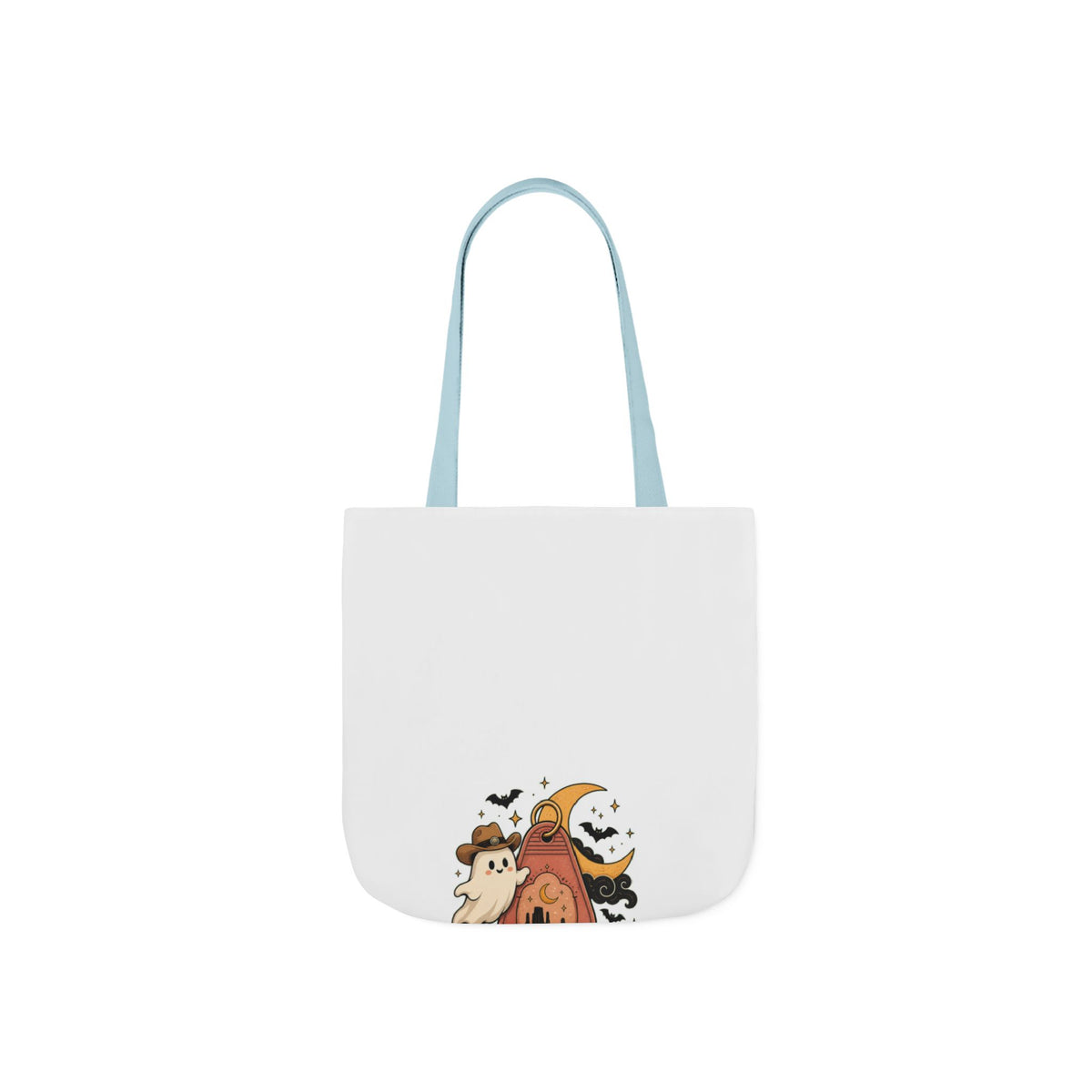 Haunted Desert Keytag Ghost Halloween Tote Bag