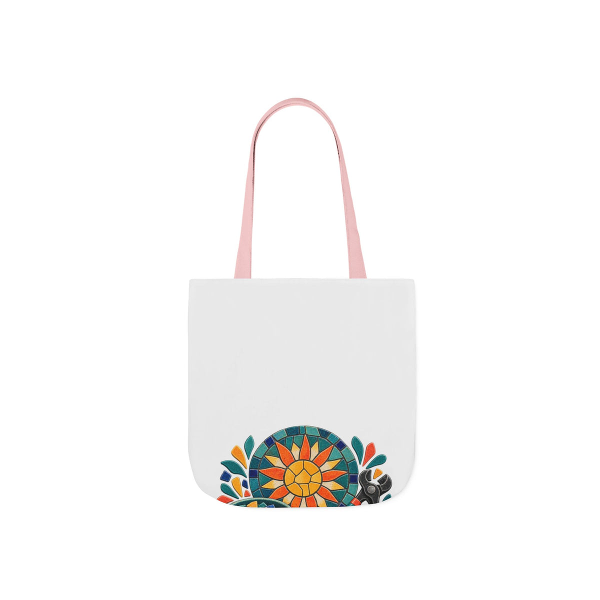 Sunburst Mosaic Making Workshop Tote Bag