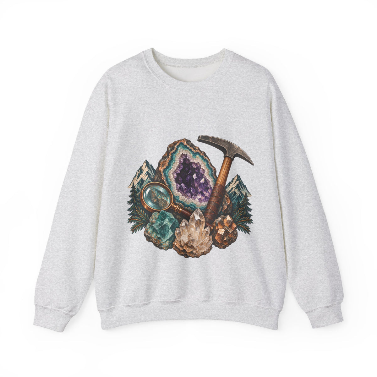 Vintage Geode and Rockhounding Field Kit Sweatshirt