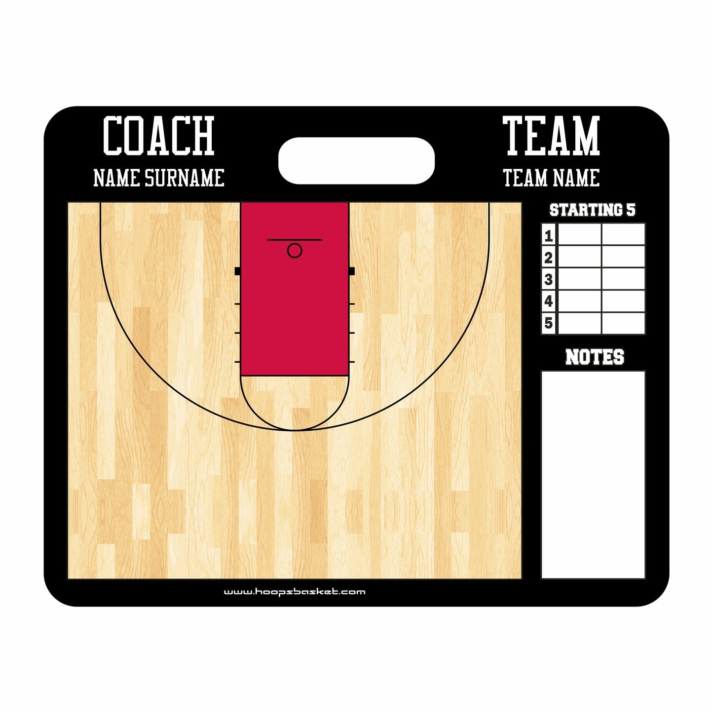 High School Custom American Style Magnetic Coaching Board 22 x 17.5