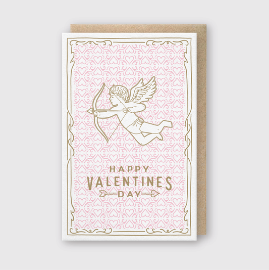 Valentine's Day Cupid Greeting Card