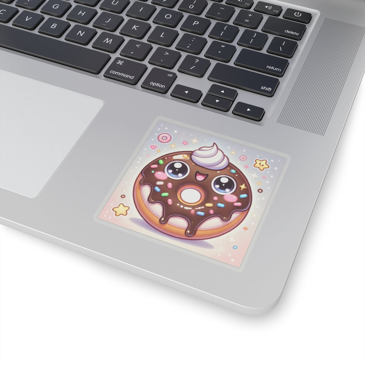 Kawaii Chocolate Donut Cute Dessert Art Sticker