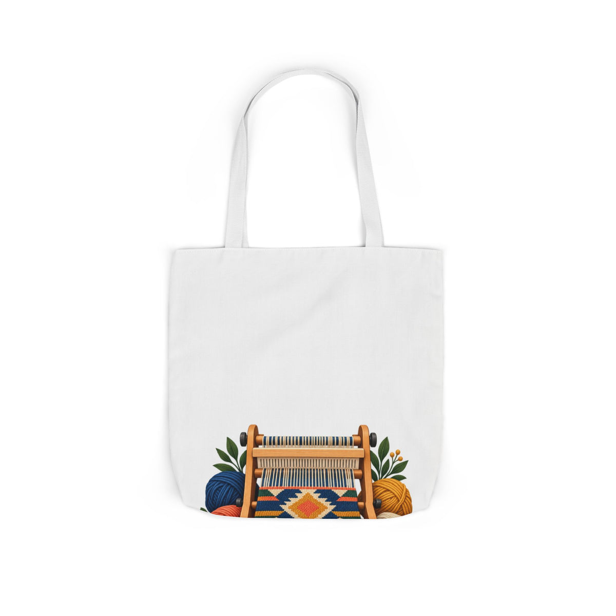 Geometric Hand Weaving Workshop Tote Bag