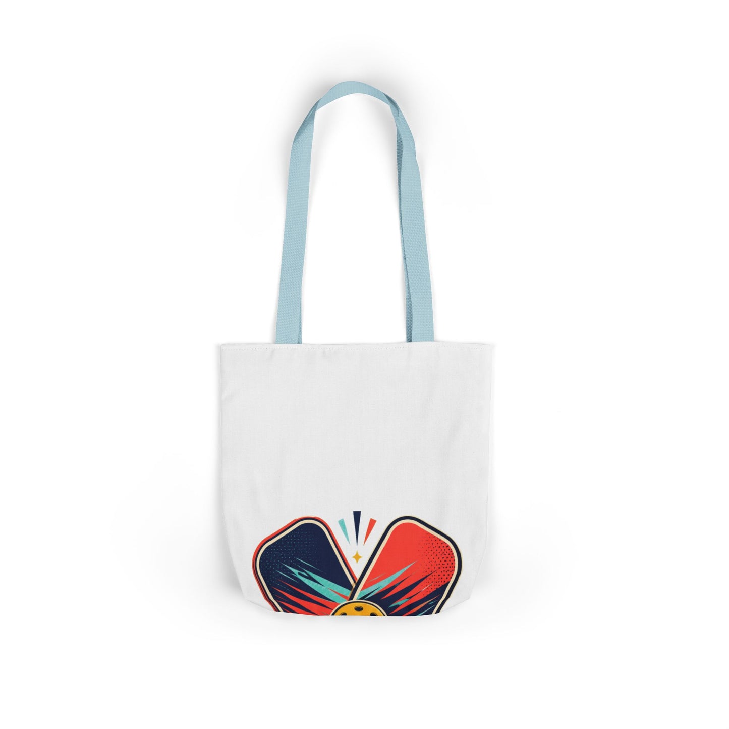 Retro Pickleball Paddles Recreational Sports Tote Bag