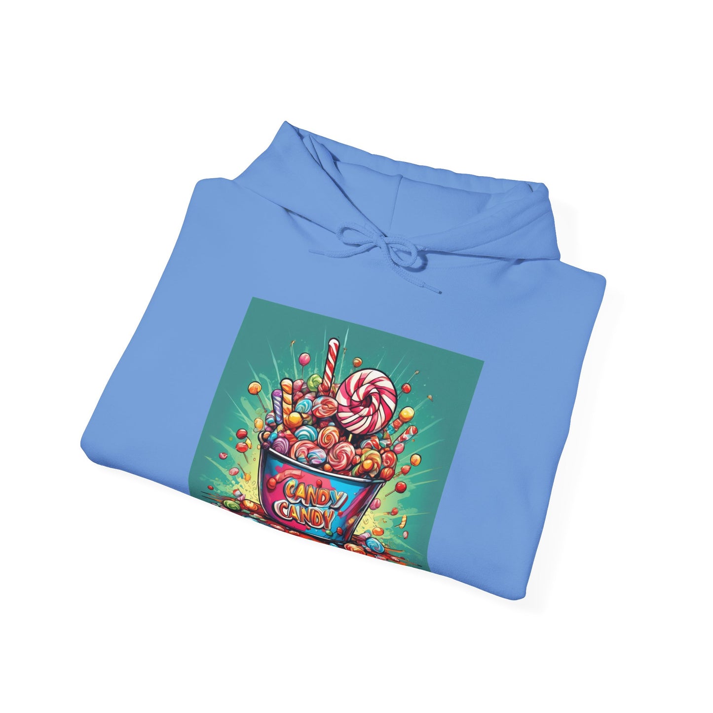 Holiday Candy Bucket Sweets Gift Art Hoodie