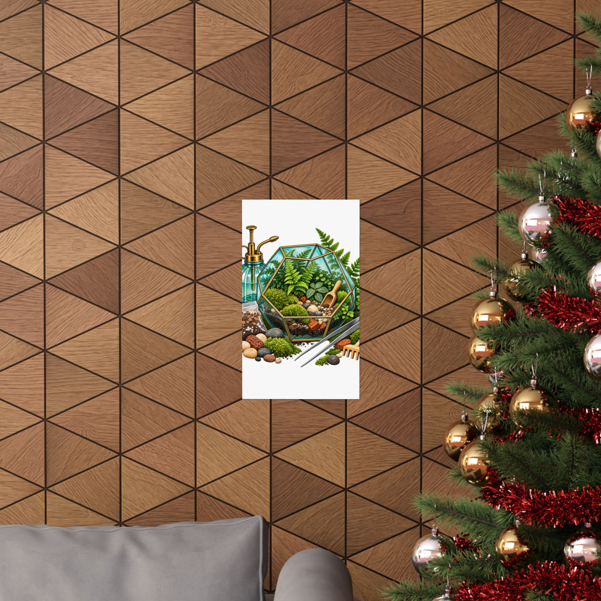 Fern Terrarium Building Workshop Poster
