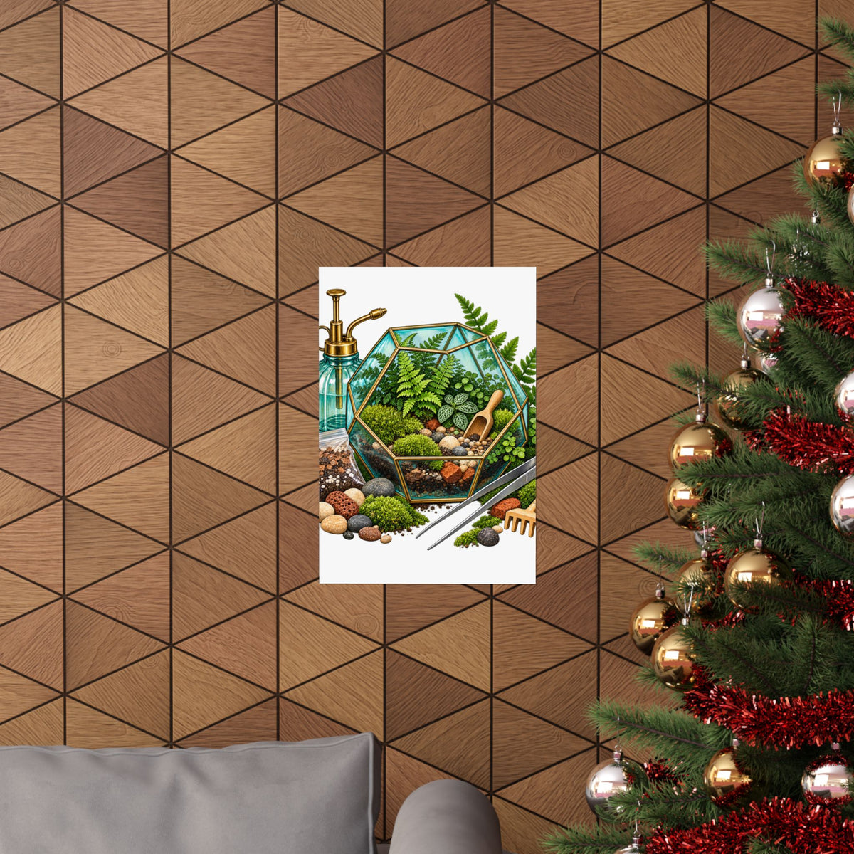 Fern Terrarium Building Workshop Poster